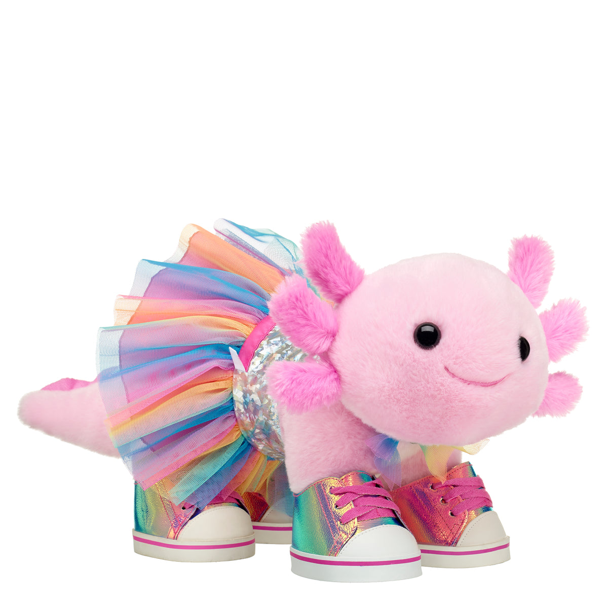 Regenbogen Halterneck Kleid