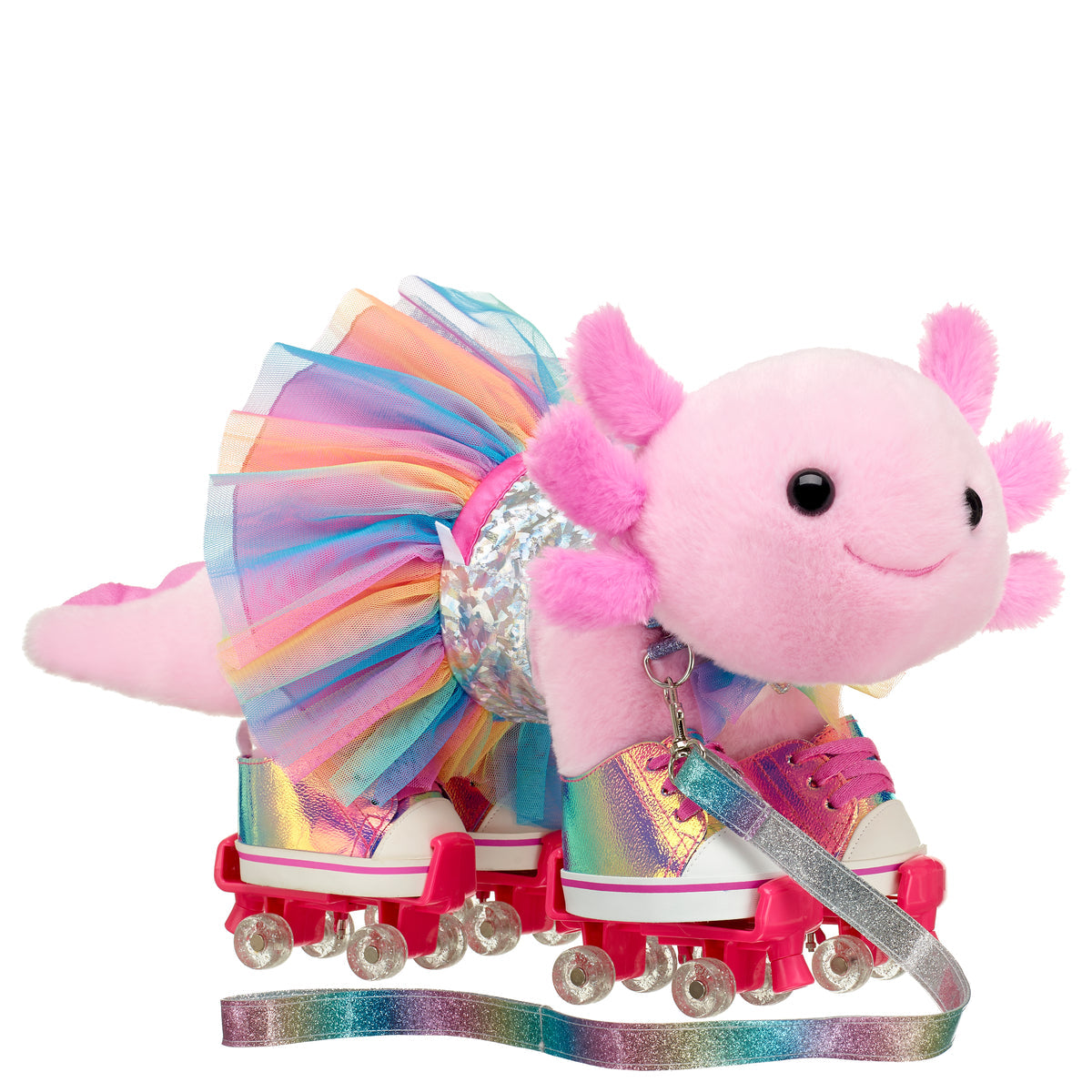 Regenbogen Halterneck Kleid