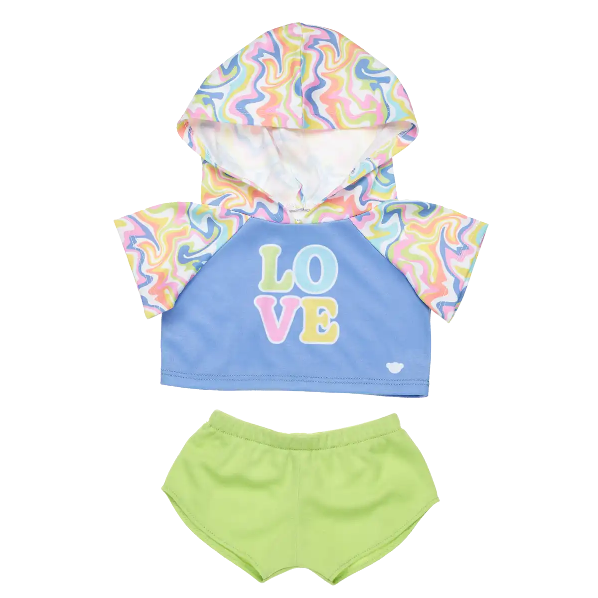 LOVE Hoodie mit Shorts