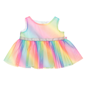 Regnbue ombre kjole