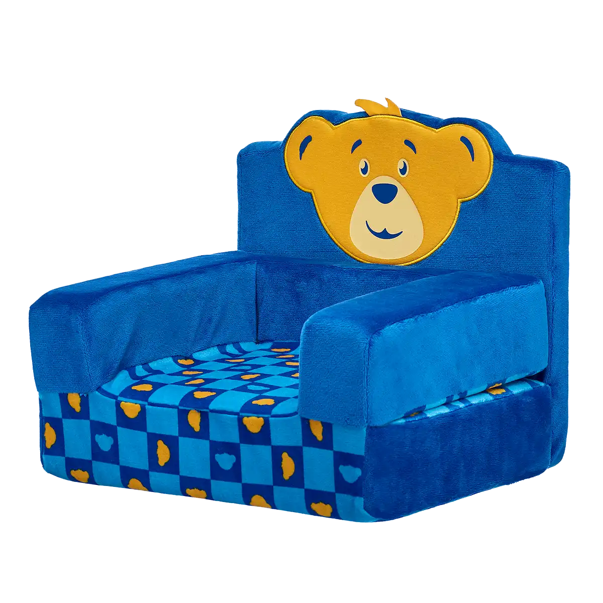 Blaue Sofa-Bett