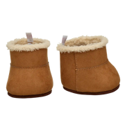 Brauner Stiefel mit Futter