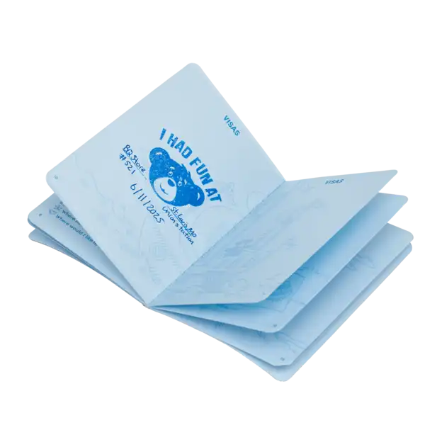 Build-A-Bear Bärenpass blau