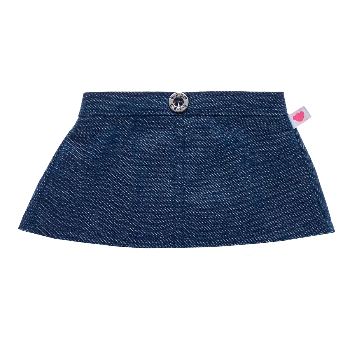 Denim-Glitzerrock