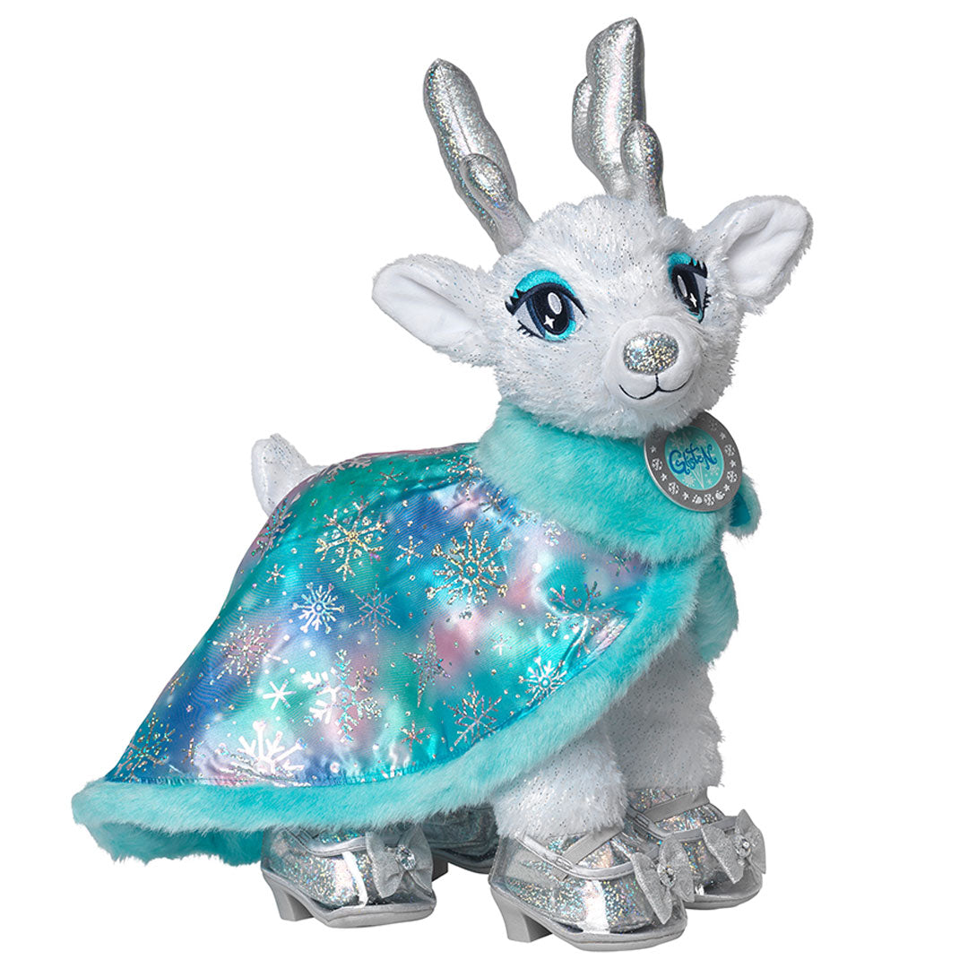 Glitzern mit Umhang und Schuhen