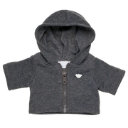 Kapuzenjacke mit Reißverschluss