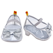Hohe Silberne Schuhe