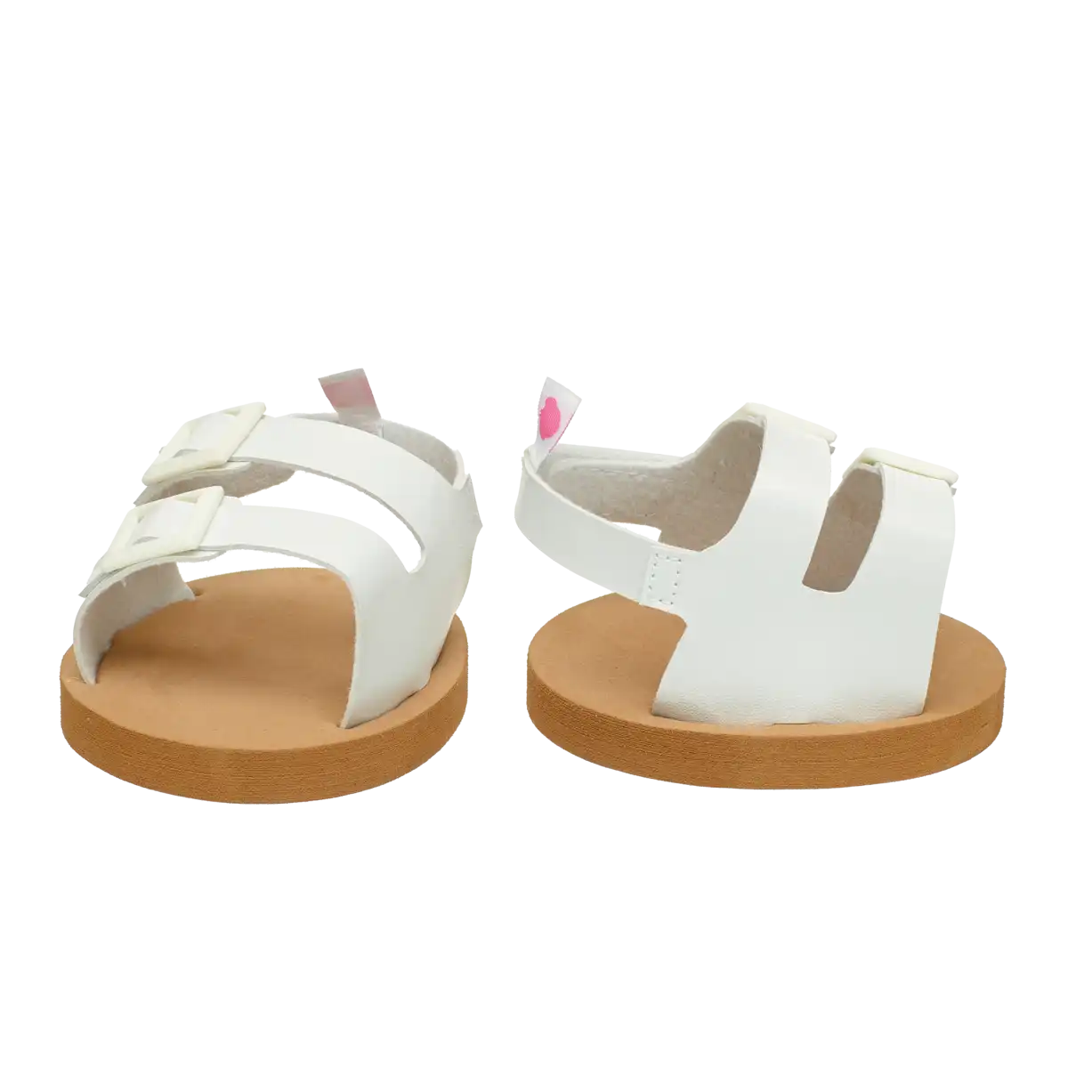 Weiße Sandalen