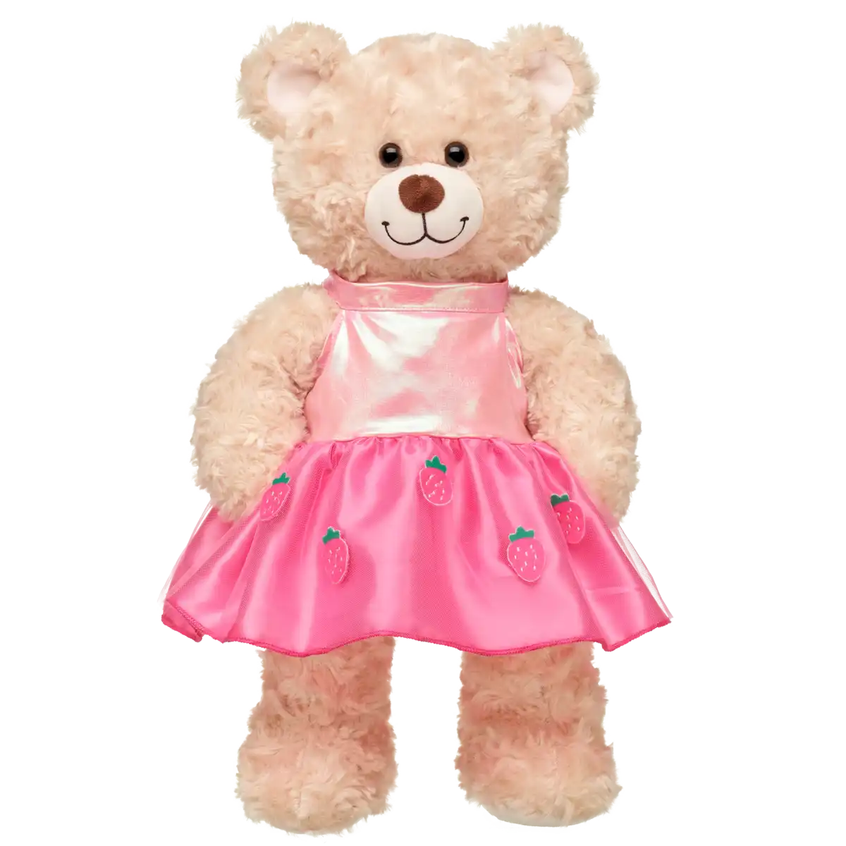 Erdbeer Halterneck Kleid