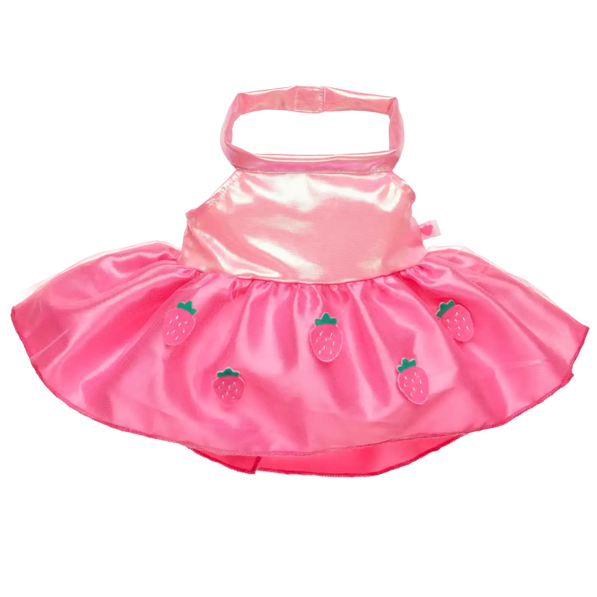 Erdbeer Halterneck Kleid