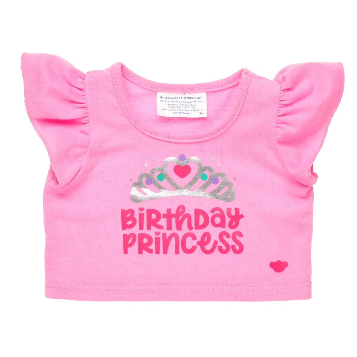 Rosa Prinzessin Geburtstags T-Shirt