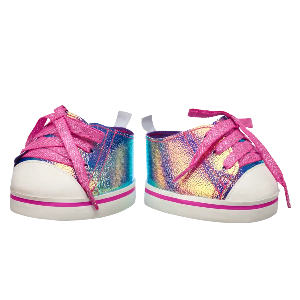 Metallic-Sneaker mit Glanzeffekt