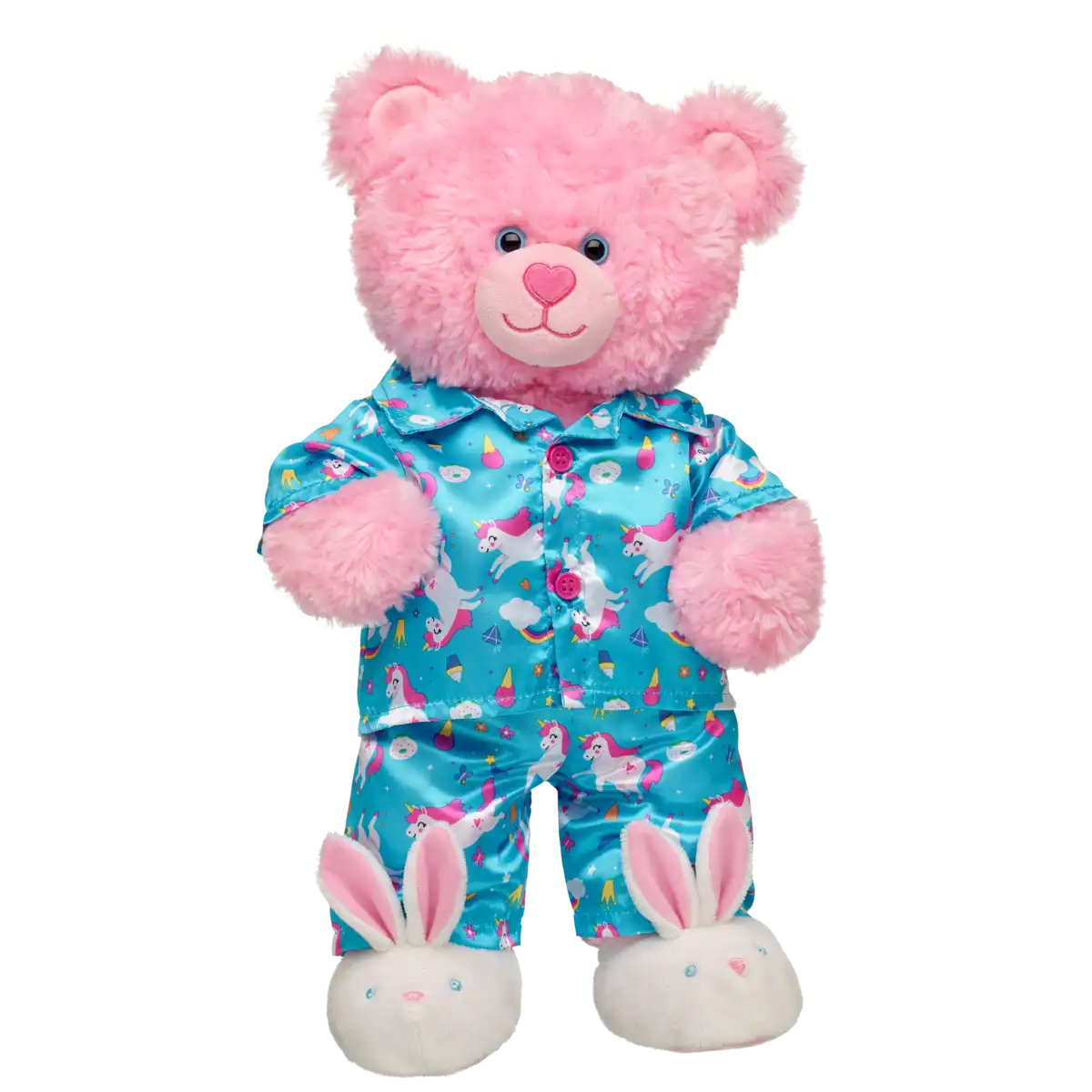 Regenbogen-Blaue Einhorn-Pyjama