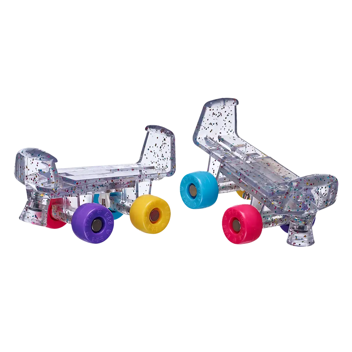 Regenbogen-Rollschuhe