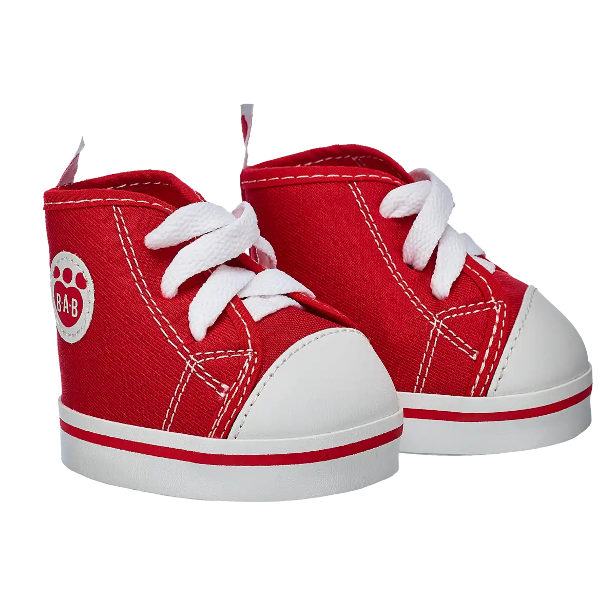 Rote High-Tops