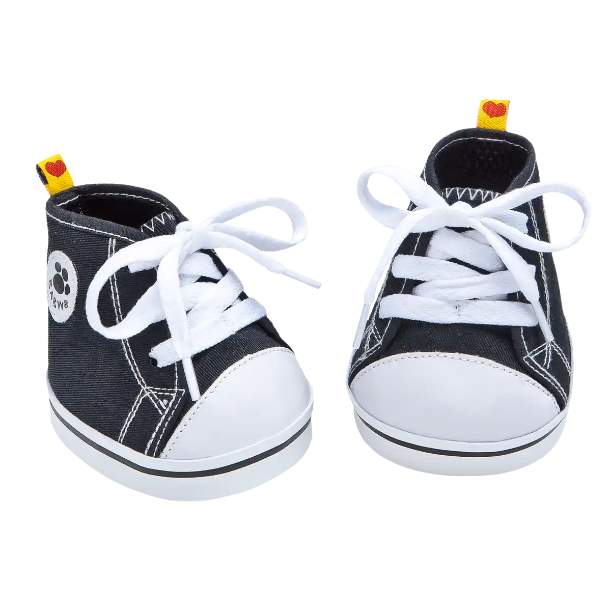 Schwarze High-Tops
