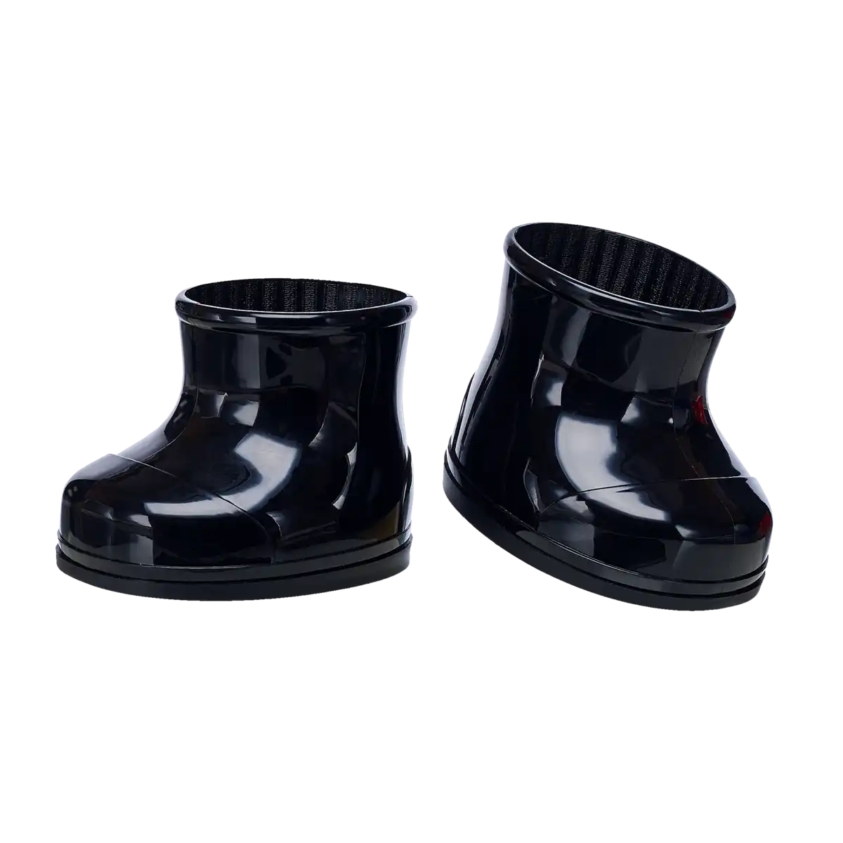 Schwarze Gummistiefel