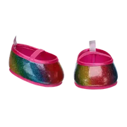 Ballerinaschuhe Regenbogen