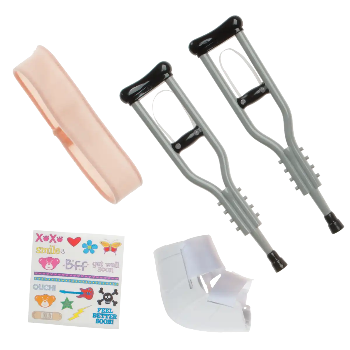 Krücken-Set – 5 Teile