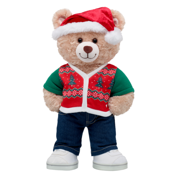 Weihnachtsstrickjacke