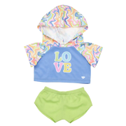 LOVE Hoodie mit Shorts