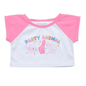 T-Shirt mit glasiertem Tierkeks
