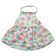 Tropisches Blumenkleid