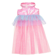 BFF lyserød Unicorn kjole