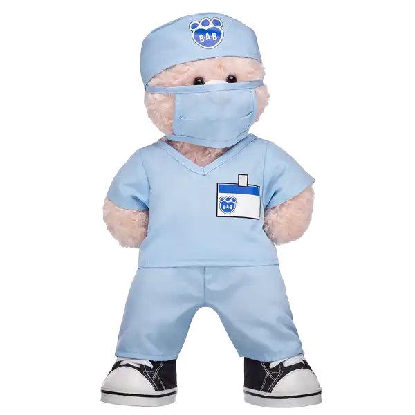 Blå Hospitalsuniform