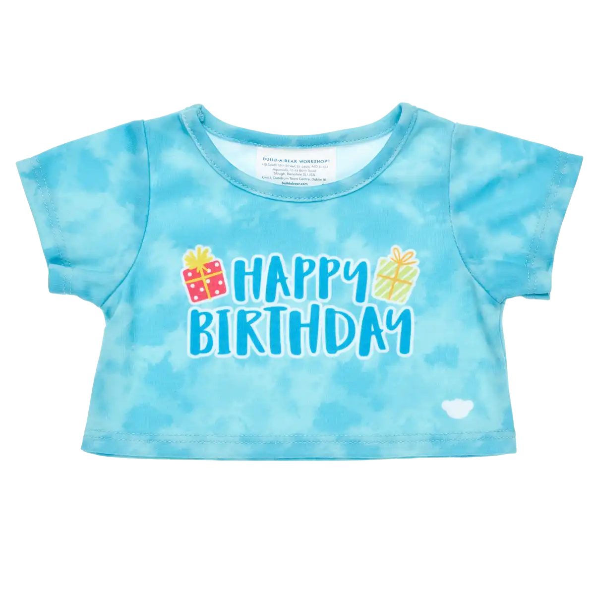 Blå Fødselsdags T-Shirt