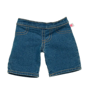 Blå denim jeans