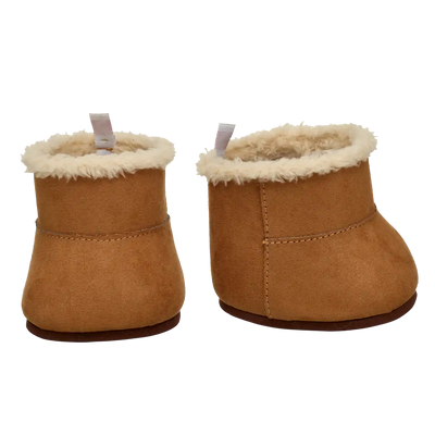 Brauner Stiefel mit Futter