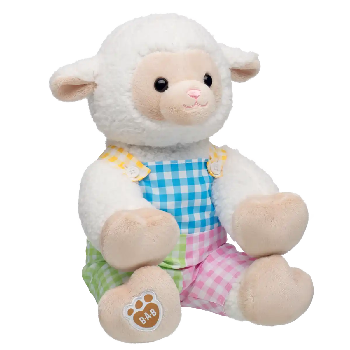 Color Block Gingham smækbukser