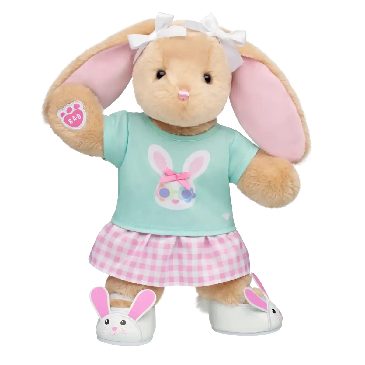 Gingham Bunny Rock-Set
