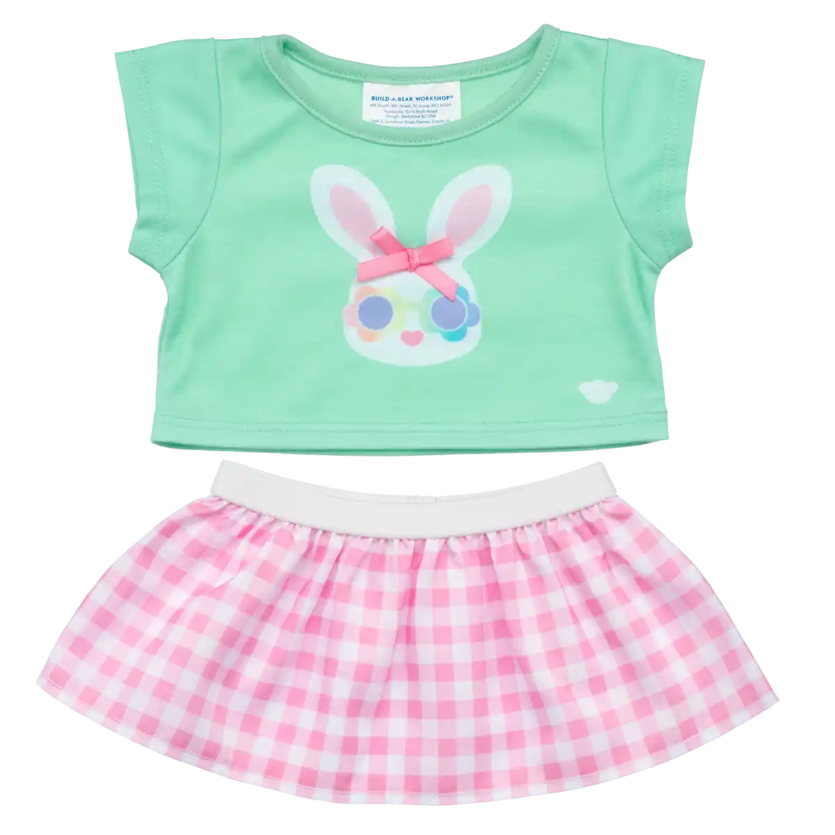 Gingham Bunny Rock-Set