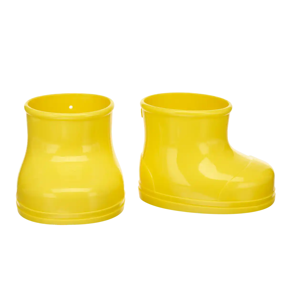 Gelbe Gummistiefel