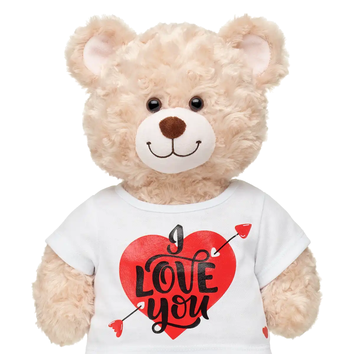 I love you hvid t-shirt