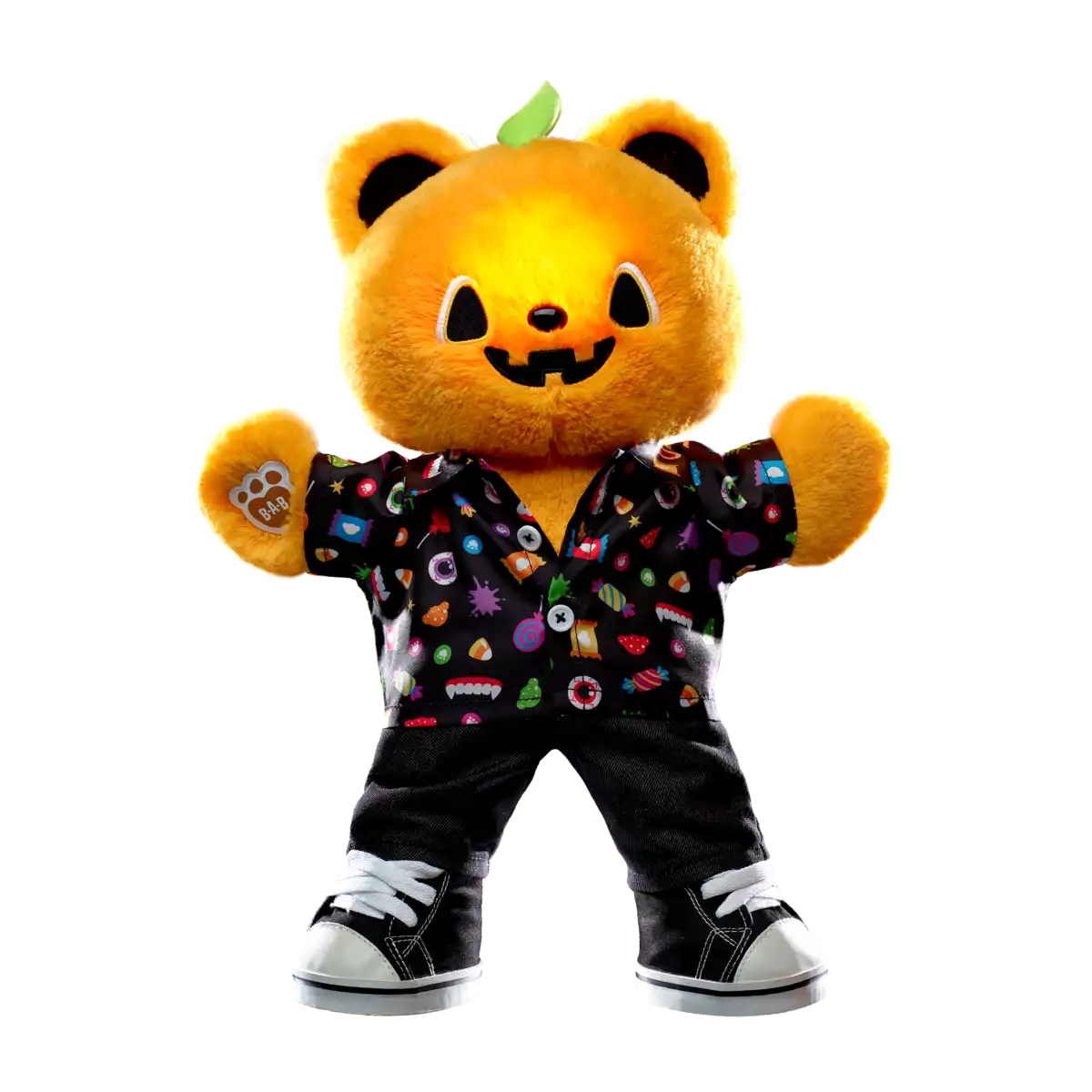 Light Up Pumpkin Bear