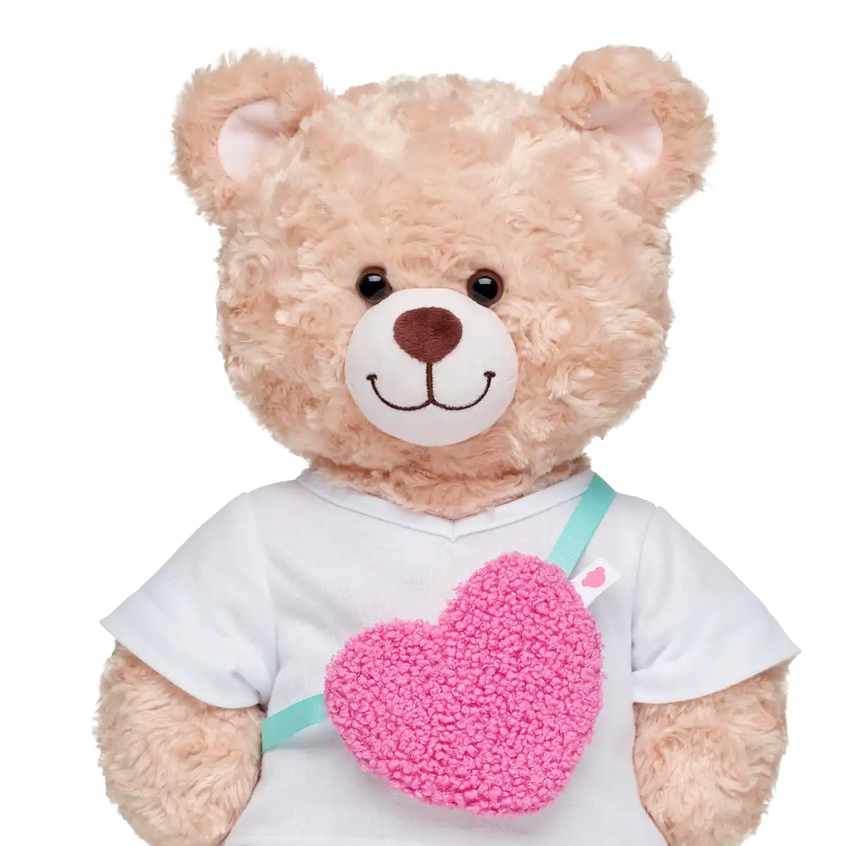 Pink Heart Crossbody-Tasche