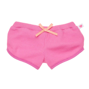 Pink Waffle Shorts