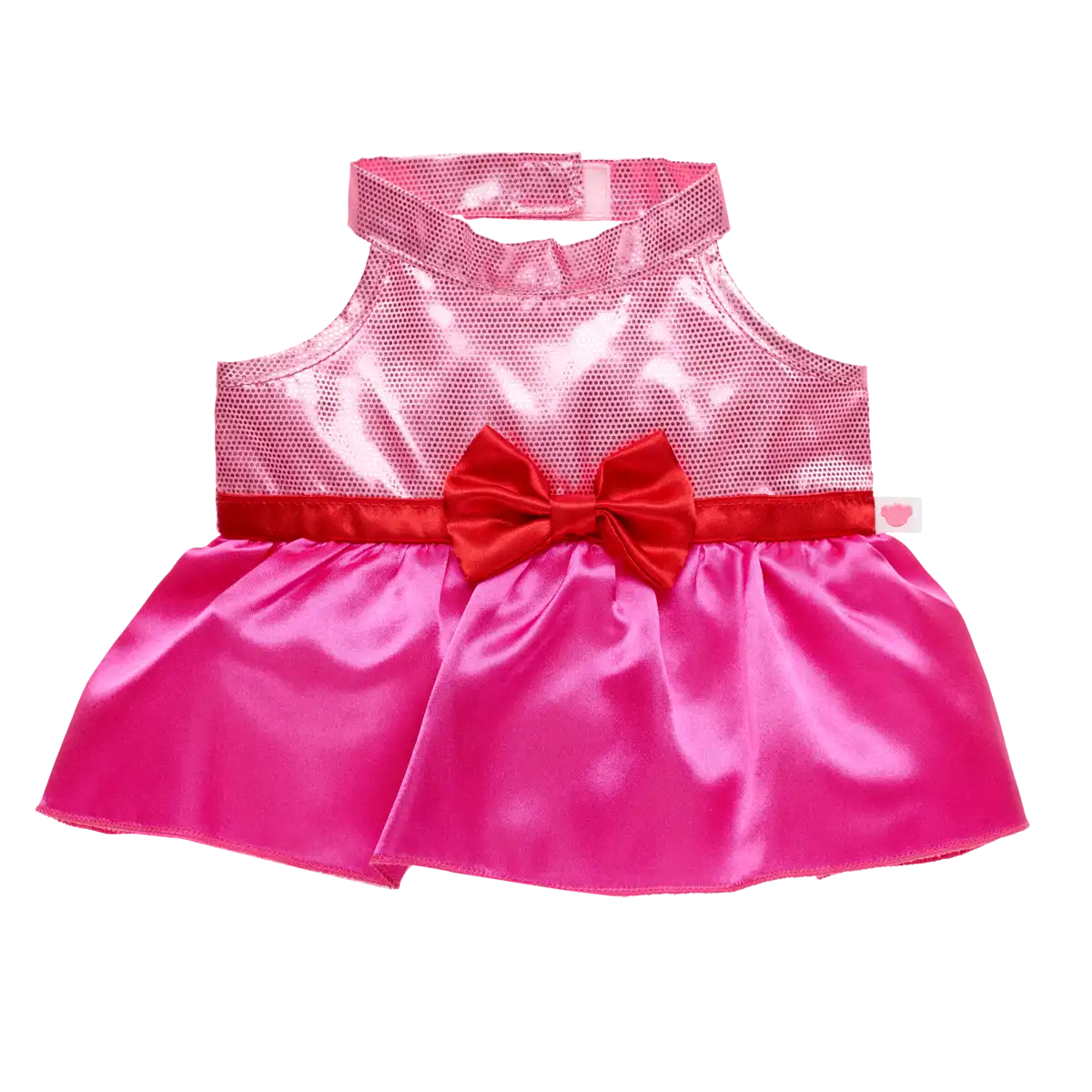 Pink block kjole