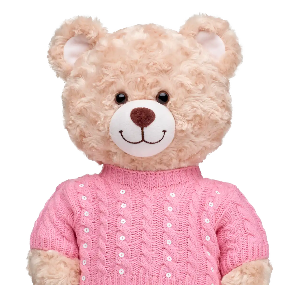 Rosa Paillettensweater
