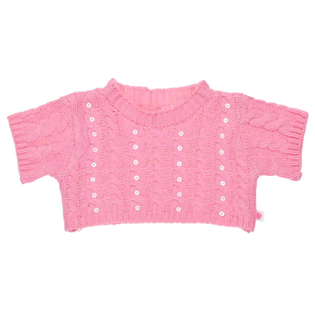 Rosa Paillettensweater
