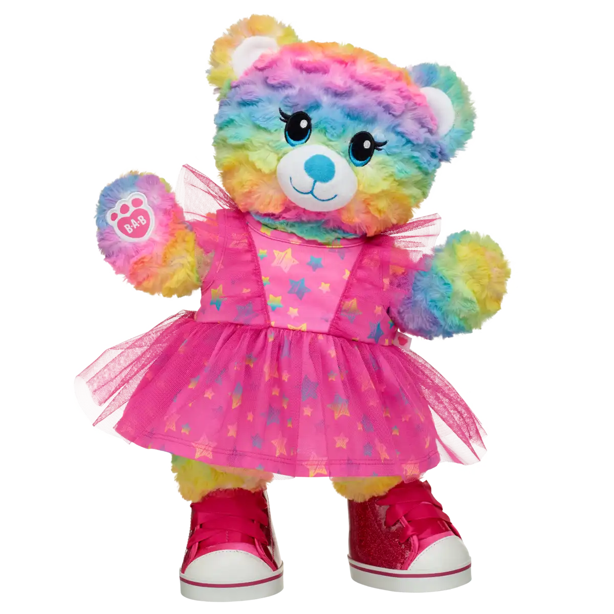 Rainbow Tulle kjole