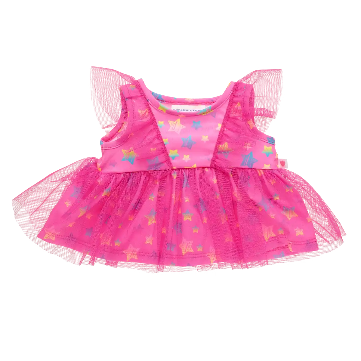 Rainbow Tulle kjole
